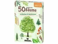 moses. 23407528 Expedition Natur 50 heimische Bäume | Bestimmungskarten im Set...