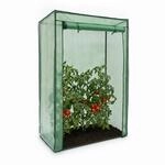 Relaxdays Gew&auml;chshaus f&uuml;r Tomaten 150 x 100 x 50 cm HxBxT, Schr&auml;gdach