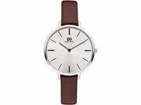 Danish Design Damen Analog Quarz Uhr mit Leder Armband IV12Q1180