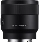 Sony SEL-50M28 Makro Objektiv (Festbrennweite, 50 mm, F2.8, Vollformat, geeignet f&uuml;r