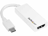 StarTech.com USB-C auf HDMI Adapter - Thunderbolt 3 kompatibel - Weiß - 4K 60Hz