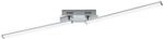 EGLO LED Deckenlampe Lasana 2, 2 flammige Deckenleuchte, Material: Alu, Stahl,