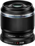 Olympus M. Zuiko Digital ED 30mm F3.5 Macro-Objektiv, geeignet f&uuml;r alle...