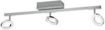EGLO LED Deckenlampe Cardillo, 3 flammige Deckenleuchte, Deckenstrahler aus Alu,