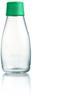 Retap ApS 0.3 Litre Small Borosilicate Glass Water Bottle, Strong Green
