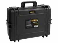 Perel Outdoor Koffer (B x H x T) 594 x 270 x 473mm Schwarz HC540SH245, mittel,