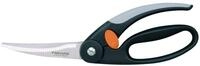 Fiskars Gefl&uuml;gelschere, Gesamtl&auml;nge: 25 cm, Qualit&auml;tsstahl/Kunststoff