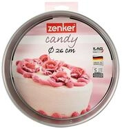 Zenker Springform mit Flachboden 26 cm Candy, traditionelle Backform f&uuml;r...