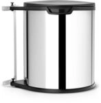 Brabantia 262203 Einbaueimer Built in bin 15 L brilliant steel