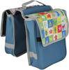 FISCHER Kinder Gepäckträgertasche Tasche, blau, 4 x 28 x 35 cm, 6 Liter