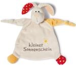 NICI Schmusetuch Hase &sbquo;Kleiner Sonnenschein 25x25 cm &ndash; Schnuffeltuch ab 0+