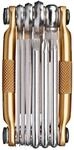 Multitool 10 gold/schwarz