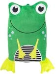 Hugo Frosch &Ouml;ko-W&auml;rmflasche Kinder 0,8 l mit Veloursbezug Frosch Gr&uuml;n 