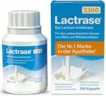 Pro Natura Lactrase 3300 &ndash; 300 Lactase Kapseln bei Lactose-Intoleranz, f&uuml;r...