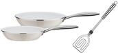 GSW 800181 Ceramica Color Pfannen-Set 3-teilig-inkl. Scala Alleswender,...