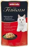 animonda vom Feinsten Katzenfutter nass mit H&uuml;hnchenfilet + Rindfleisch (18 x...
