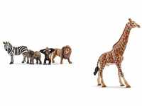 SCHLEICH 42387 - Wild Life Starter-Set, 9.6 x 3.2 x 7.5 inch & 14749 -...