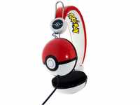 OTL Technologies PK0445 Wired Pokemon Headphones - Poke Ball Design Ages 8+