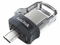SanDisk Ultra Dual USB-Laufwerk m3.0 USB-Micro-Anschluss, Smartphone Speicher 128 GB