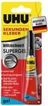 UHU Sekundenkleber extra stark | 10g Kleber Gel f&uuml;r pr&auml;zises Kleben 