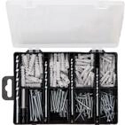 Bosch 173 tlg. Befestigungs Set (D&uuml;bel, Schrauben, Steinbohrer &Oslash; 5-8 mm,