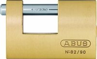 ABUS Messing-Vorh&auml;ngeschloss 82/90 gl.-8521 - gleichschlie&szlig;end -