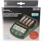 La Crosse Technology RS700-Batterien-Ladeger&auml;t mit LCD-Bildschirm