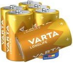 VARTA Batterien D Mono, 6 St&uuml;ck, Longlife, Alkaline, Made in Germany |...