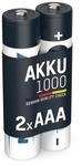 ANSMANN Akku AAA Micro Typ 1000mAh - 1,2V - Leistungsstarke NiMH AAA Akkus f&uuml;r