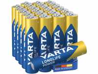 VARTA Batterien AAA, 24 Stück, Longlife Power, Alkaline, 1,5V, ideal für...