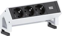 Bachmann 902.4048 DESK2 3X Schutzkontakt GST18 INOX