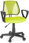 hjh OFFICE 725108 Kinder- und Jugenddrehstuhl KIDDY CD Netzstoff Gr&uuml;n