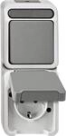 Schneider Electric Merten Schuko-Steckdose, Wechselschalter, MEG3494-8029 | Mit