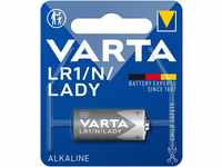 VARTA Batterien LR1/N/Lady, 1 Stück, Alkaline Special, 1,5V, für Uhren,