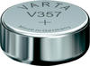 VARTA Batterien V13GS/V357/SR44 Knopfzelle, 1 Stück, Silver Coin, 1,55V,