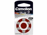 Camelion 15006312 Zink Luft Knopfzellen A312/ZL 312/1,4 Volt, 6er-Pack