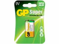 GP Batterie Alkaline (9 Volt E-Block, 6LR61)