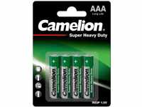 Camelion 10000403 - Super Heavy Duty Batterien AAA / R03, 4 Stück, Kapazität...
