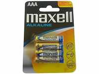 Maxell 723671.60.CN Alkaline Batterie, Micro AAA, 4er Blister