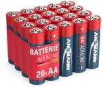 Ansmann 20x Alkaline Batterien Mignon AA LR06 1.5V - Longlife Vorratsbox |...