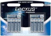 Micro (LR03 / AAA) Batterien Alkaline 1,5 V mit langer Lebensdauer, 10er Pack