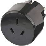 Brennenstuhl Reisestecker/Reiseadapter (Reise-Steckdosenadapter f&uuml;r: Euro...