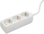 as - Schwabe 3-fach Steckdosenleiste wei&szlig; 230 V / 16 A &ndash; Mehrfachstecker mit 1,4 m