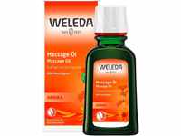 WELEDA Bio Arnika Massage-Öl 50 ml - pflegendes Naturkosmetik Körper Öl gegen