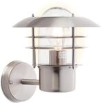 BRILLIANT Lampe Terrence Au&szlig;enwandleuchte stehend edelstahl | 1x A60, E27,...