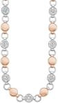 s.Oliver Collier f&uuml;r Damen mit Kristallen von Swarovski, Edelstahl, IP Rose