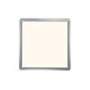 Nordlux OJA 29 Square LED Deckenleuchte chrom, weiß 1600lm IP54 30x30x2,5cm