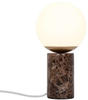 Nordlux LILLY Tischlampe braun E14 mit Kabelschalter 15x15x28,5cm