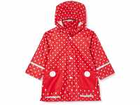 Playshoes Wind- und wasserdicht Regenmantel Regenbekleidung Unisex Kinder,rot