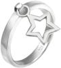 Elli Damen Ring Sterne 925 Sterling Silber Größe: 54 mm 06400859